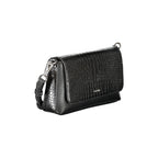 CALVIN KLEIN Women's Black Shoulder Bag with Removable Shoulder Strap and Magnetic Closure