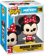 Funko Bitty Pop! Disney - Mickey Mouse (1187) & Minnie Mouse (1188)