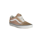 VANS Scarpe Sneakers Donna Beige Old Skool con Dettagli a Contrasto