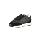 CALVIN KLEIN Sneakers Donna Nere con Lacci e Dettagli in Bianco