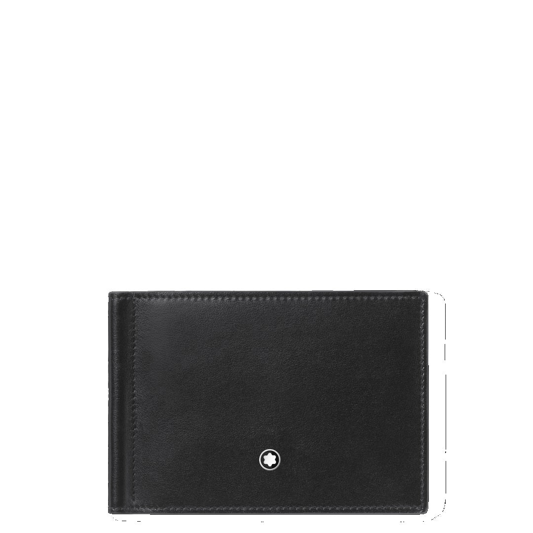 Montblanc Meisterstück 6-compartment wallet with money clip black 198313