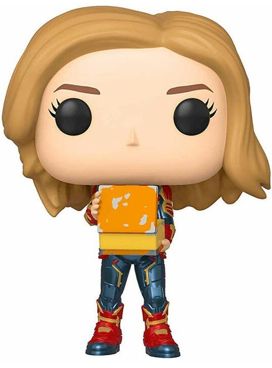 Funko Pop! Marvel Captain Marvel (444) Captain Marvel Vinyl Figure 9Cm Statue