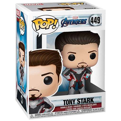 Funko Pop! Marvel Avengers Endgame - (449) Tony Stark Vinyl Figure Iron-Man 9Cm