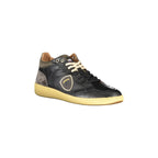 BLAUER Scarpe Sportive Uomo Nere con Dettagli a Contrasto