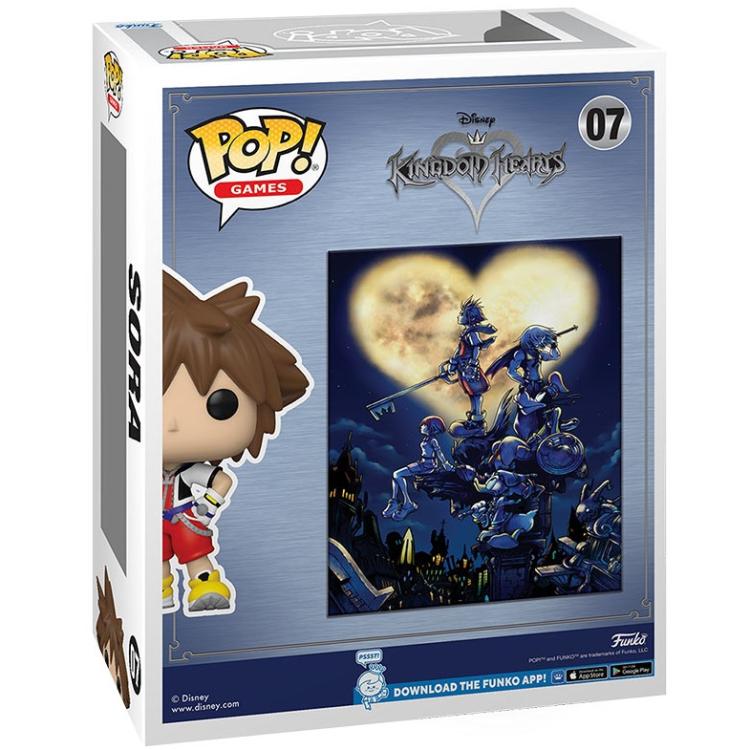 Funko Pop! Cover Games - Disney Kingdom Hearts "Exclusive" (07) Sora Figure Exm