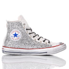 Converse Silver Glitter
