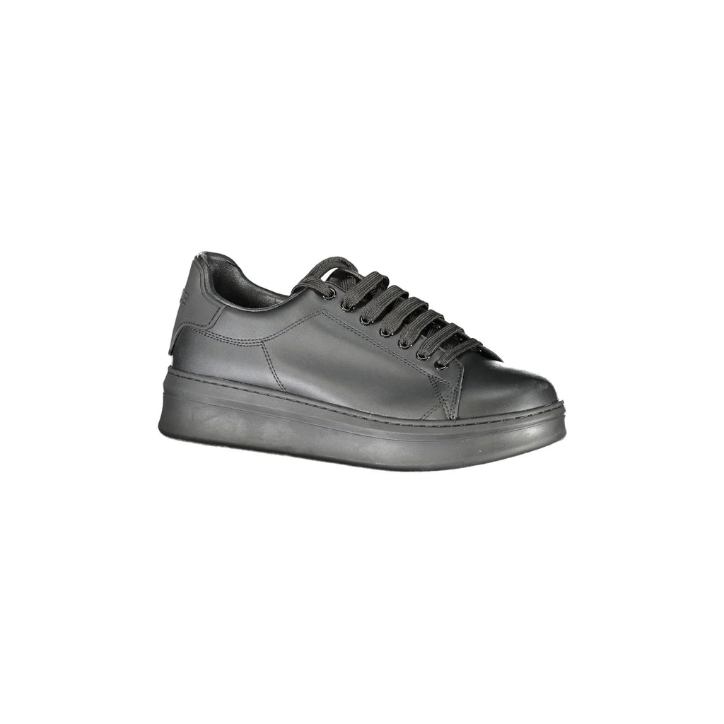 GAELLE PARIS Scarpe Sneakers Uomo Nere con Dettagli a Contrasto