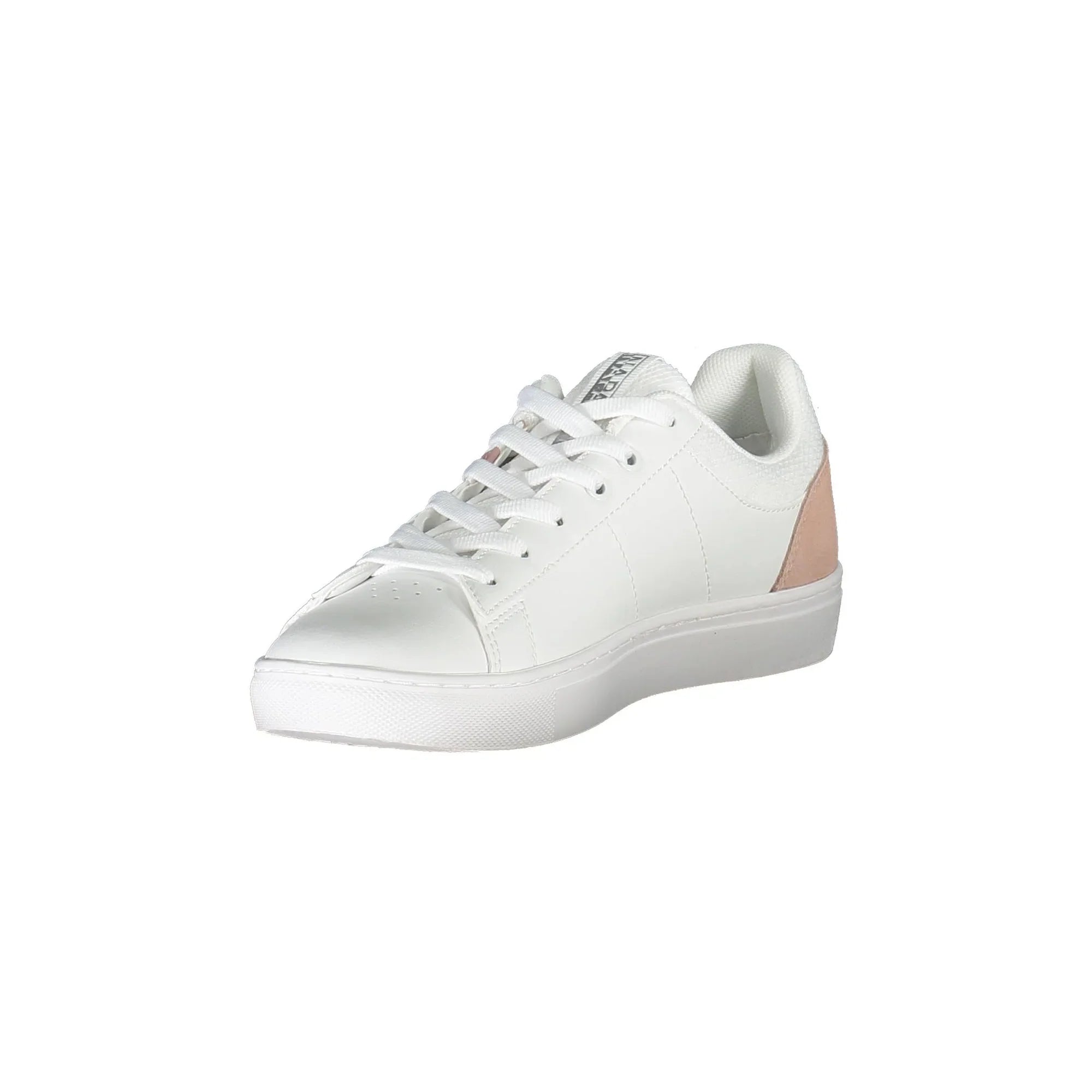 NAPAPIJRI SHOES Women's White Sneakers with Contrast Details