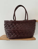 Suri - Herringbone Handwoven Tote Shoulder Bag