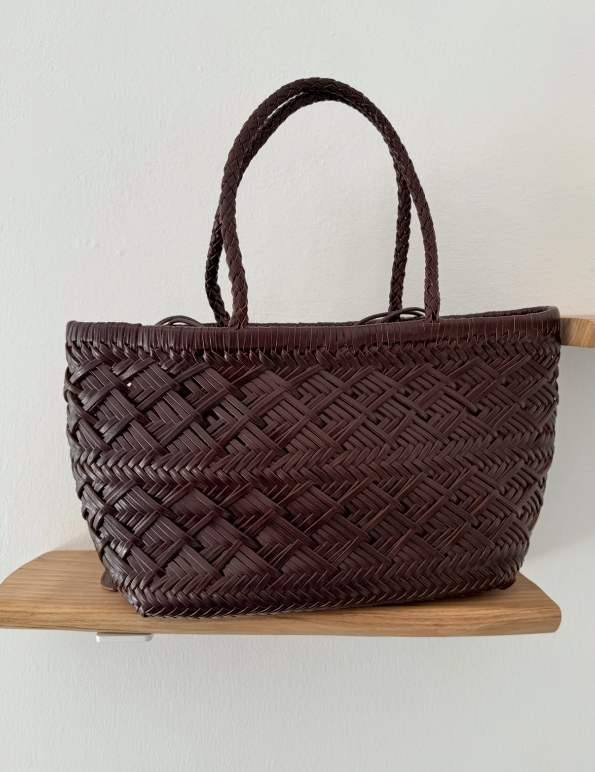 Suri - Herringbone Handwoven Tote Shoulder Bag