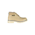 CARRERA Stivaletti Donna Beige con Lacci e Dettagli a Contrasto