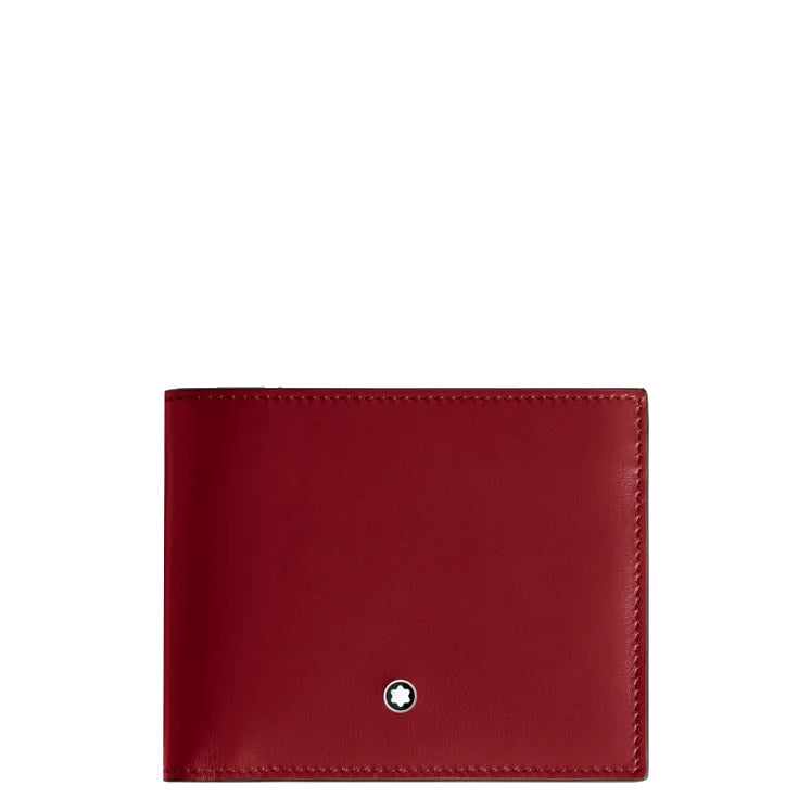 Montblanc 6-compartment wallet Meisterstück dark rust 198805