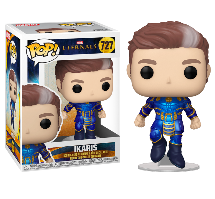 Funko Pop ! Marvel The Eternals (727) Ikaris Figure Movie Vinyil 9Cm Nuovo