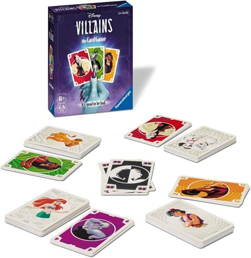 Disney Villains - The Card Game Board Game 3-6 Players Ravensburger 8+