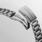 Longines orologio Spirit Zulu Time 39mm antracite automatico titanio L3.802.1.53.6