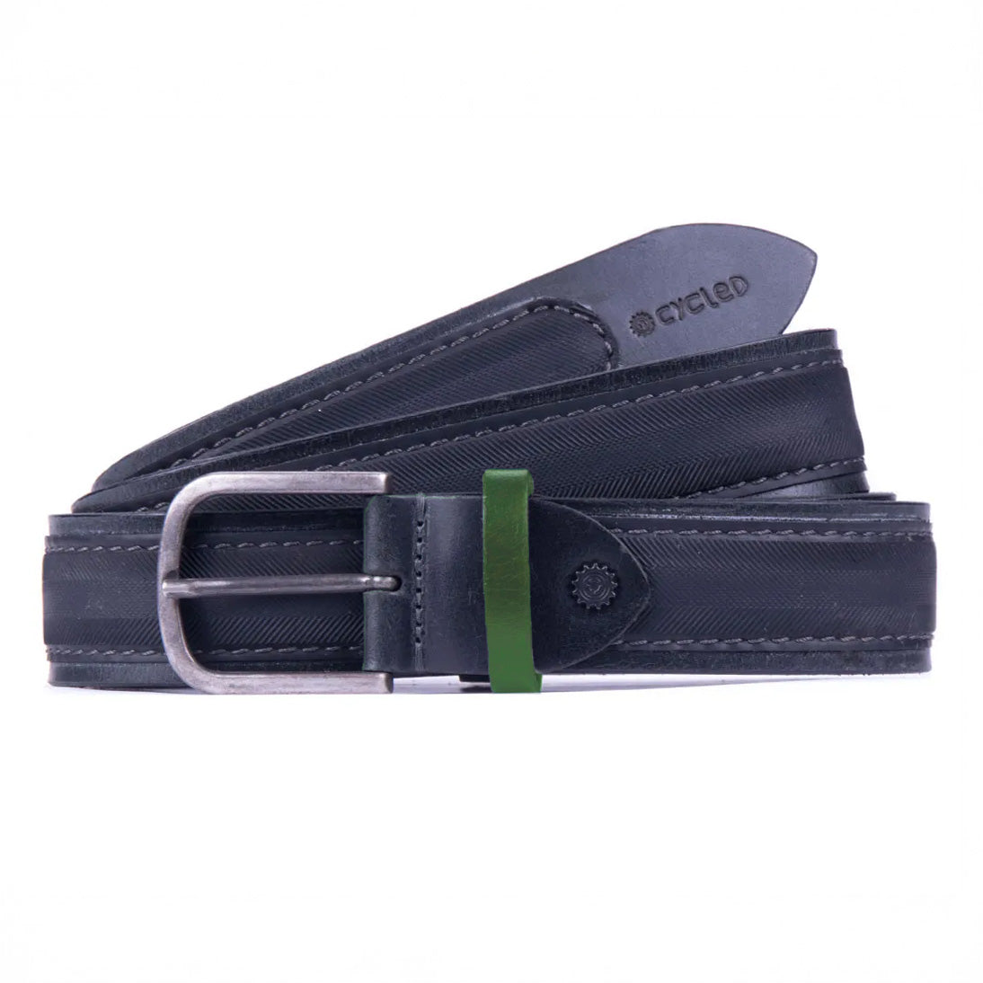 Supercorsa Cycled Leather Belt - 04