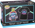 Funko Pop ! + Tees Disney Lilo And Stitch - Stitch Gamer With Frog Figure 9Cm