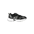 CALVIN KLEIN Scarpe Sneakers Uomo Nere con Dettagli a Contrasto
