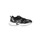 CALVIN KLEIN Scarpe Sneakers Uomo Nere con Dettagli a Contrasto