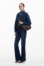 DESIGUAL Women's Brown Shoulder Bag, Poker Face Munster