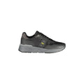 BLAUER Scarpe Sneakers Uomo Nere con Dettagli a Contrasto