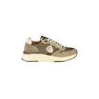 BLAUER Sneakers Uomo Verdi con Lacci e Dettagli a Contrasto