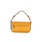 GUESS JEANS Women's Brynlee Yellow Bag with Adjustable Shoulder Strap