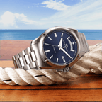 Philip Watch Amalfi Automatic R8223 day-date blue