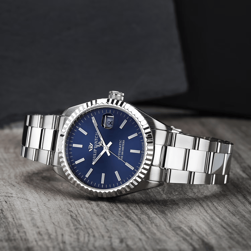 Philip Watch Caribe Automatic Blue Datejust