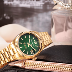 Philip Watch Caribe Gold Women – Green elegance R8253597591