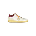 BLAUER Scarpe Sneakers Uomo Bianche con Dettagli a Contrasto