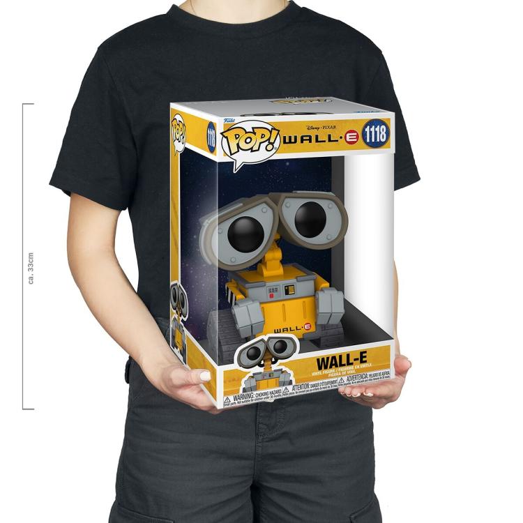 Funko Pop! Disney Pixar Wall-E - (1118) Wall-E Jumbo 25cm Vinyl Big Size New
