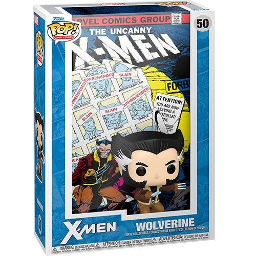 Funko Pop! Comic Cover Marvel X-Men - (50) Wolverine Vinyl Figure 9cm New
