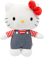 Hello Kitty Plush Blue Jeans Romper 30cm Soft Collectible Toy PLH1077