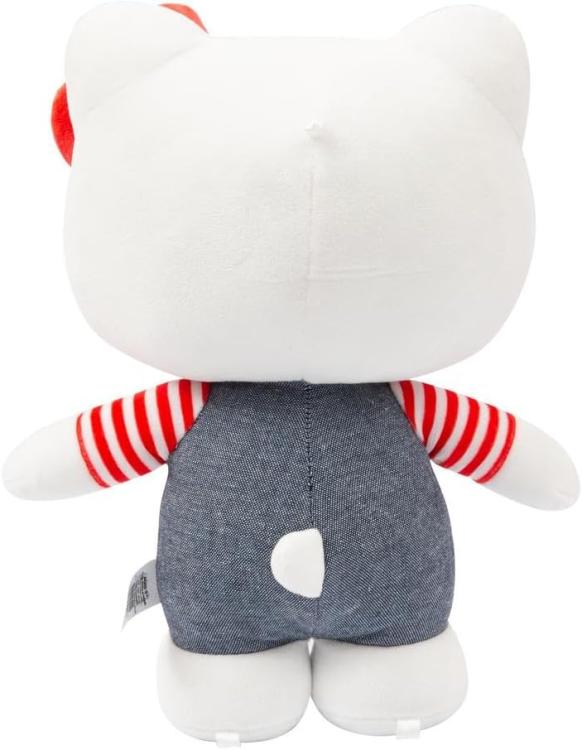 Hello Kitty Plush Blue Jeans Romper 30cm Soft Collectible Toy PLH1077