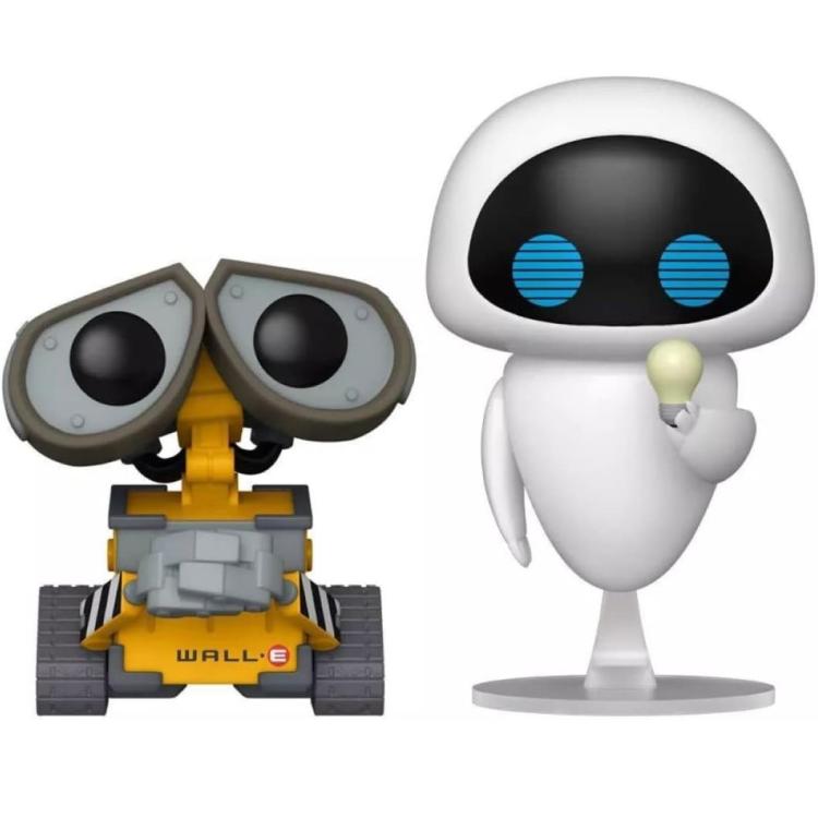 Funko Pop! Disney Pixar - Wall-E 2 Pack Wall-E & Eve Vinyl Figure 9Cm Statuette