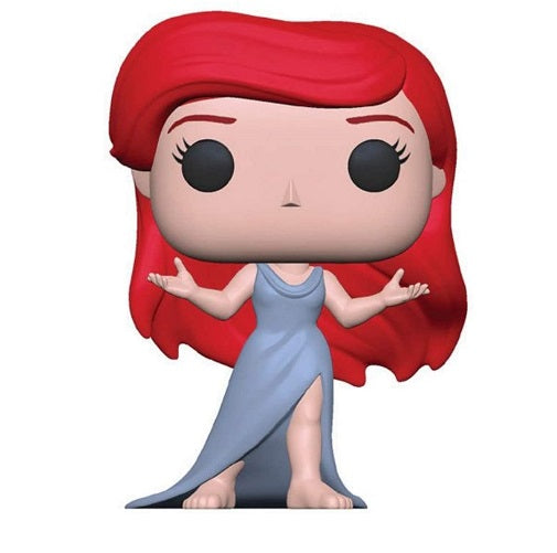Funko Pop Disney The Little Mermaid Ariel Purple Dress 564 Figure Figurine Vinyl Pvc