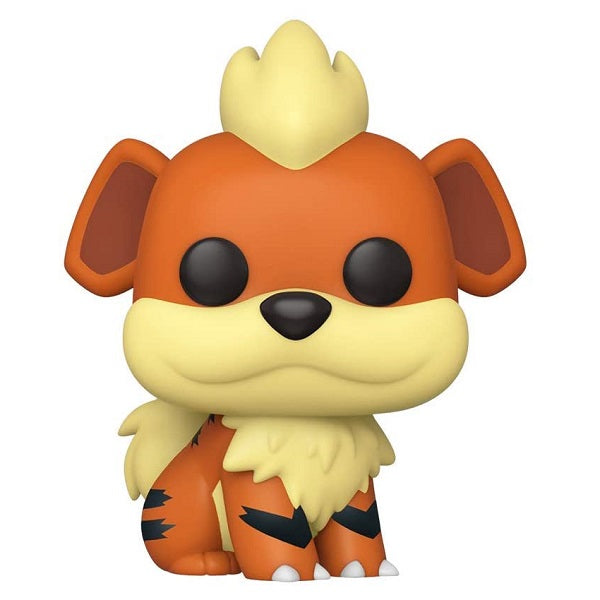 Funko Pop! Games Pokémon - (597) Growlithe Figure Vinyl Arcanine Fire Evo 9Cm