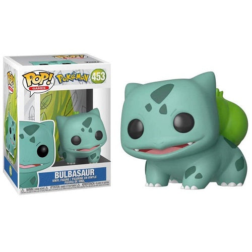 Funko Pop! Games Pokémon - Bulbasaur (453) Vinyl Figure Earth Poke Ball Leaf
