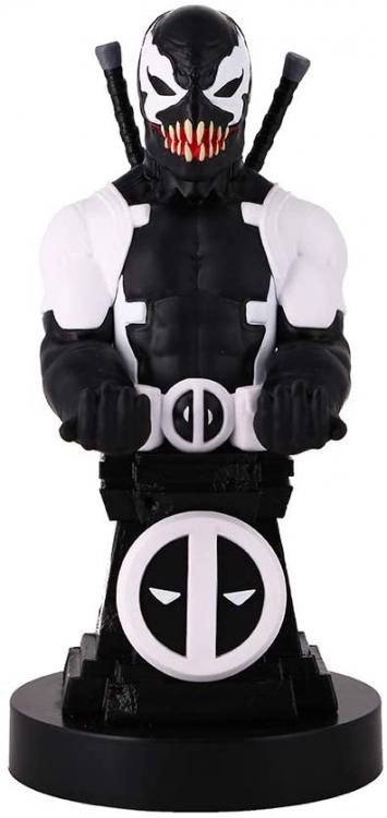 Cable Guys - (Deadpool Back Black) Marvel Smartphone Controller Stand Figurine