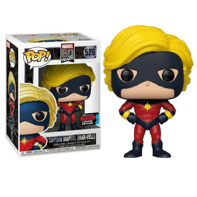 Funko Pop! Marvel 80 Years (526) Captain Marvel (Mar-Vell) Limited Edition Figure