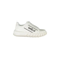 GAELLE PARIS Scarpe Sneakers Donna Bianche con Dettagli a Contrasto