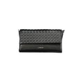 Calvin Klein Women's Black Crossbody Bag with Chain and Contrast Details
