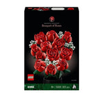 Lego - Icons: Flower Bouquet Of Roses Flower Bunch Building Kit With 822 Pieces