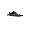 CALVIN KLEIN Sneakers Donna Nere con Dettagli a Contrasto