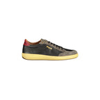 BLAUER Men's Black Sneakers with Removable Footbed