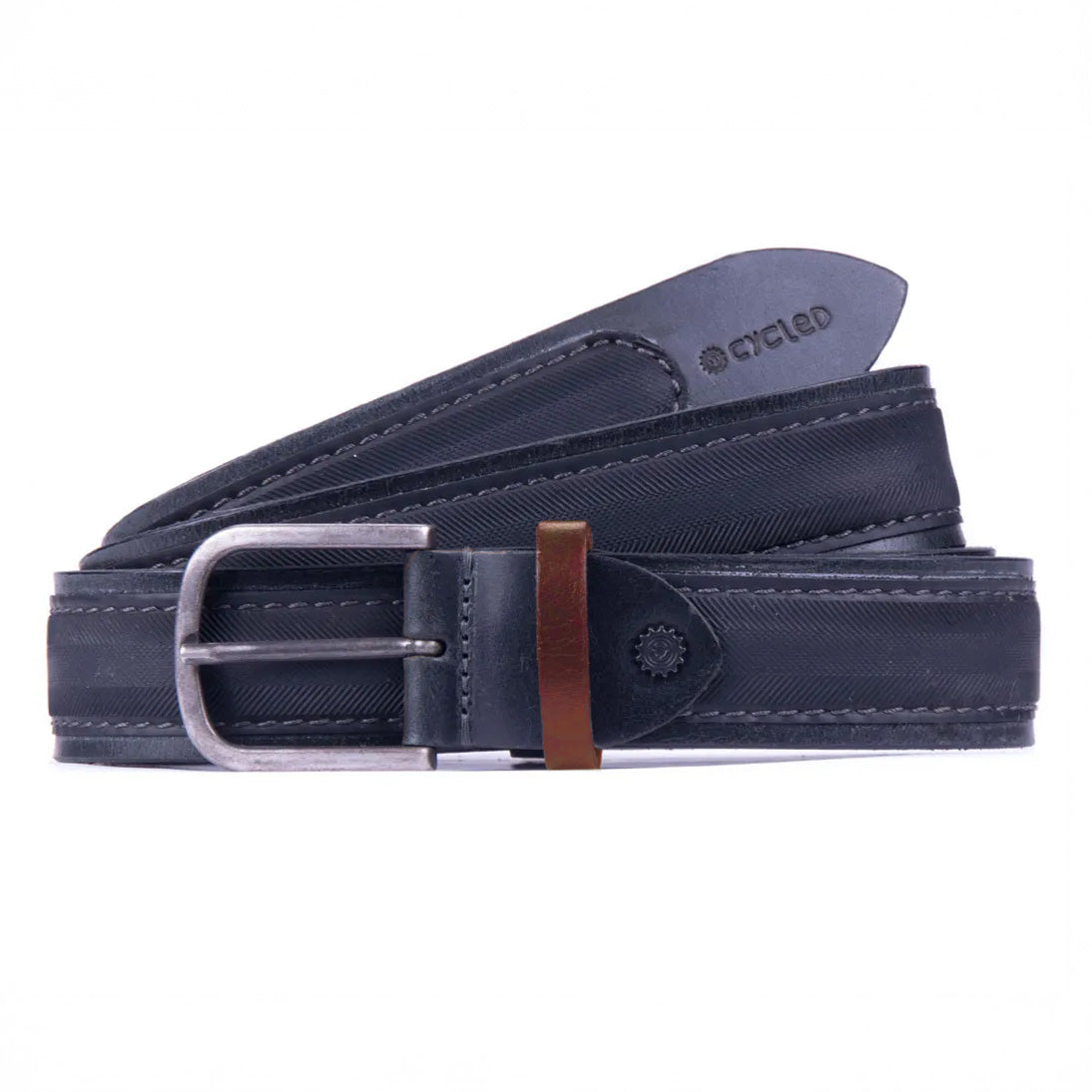 Supercorsa Cycled Leather Belt - 05