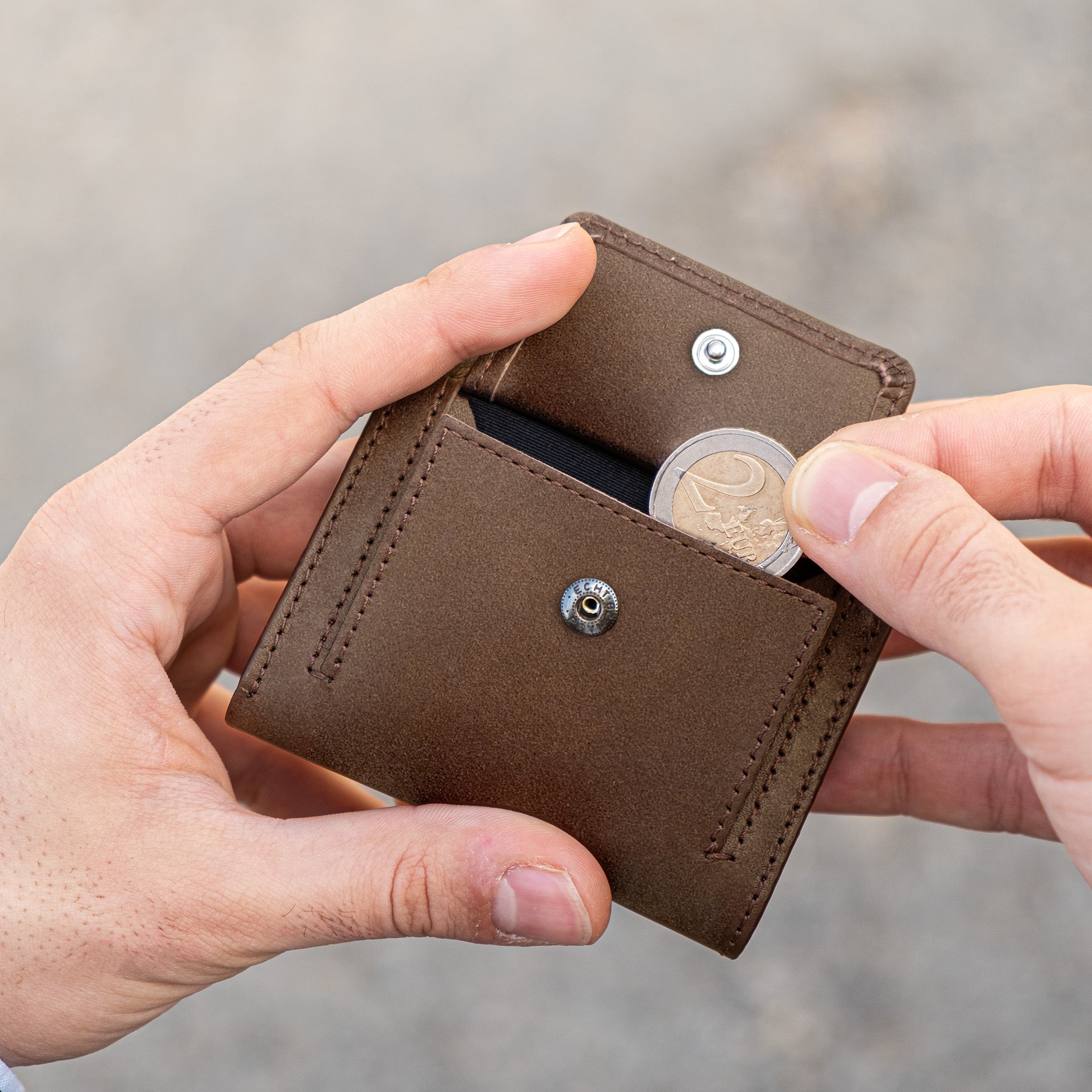 KLIK Classic with XL Vintage Coin Purse