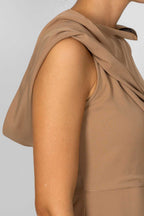 hooded long dress