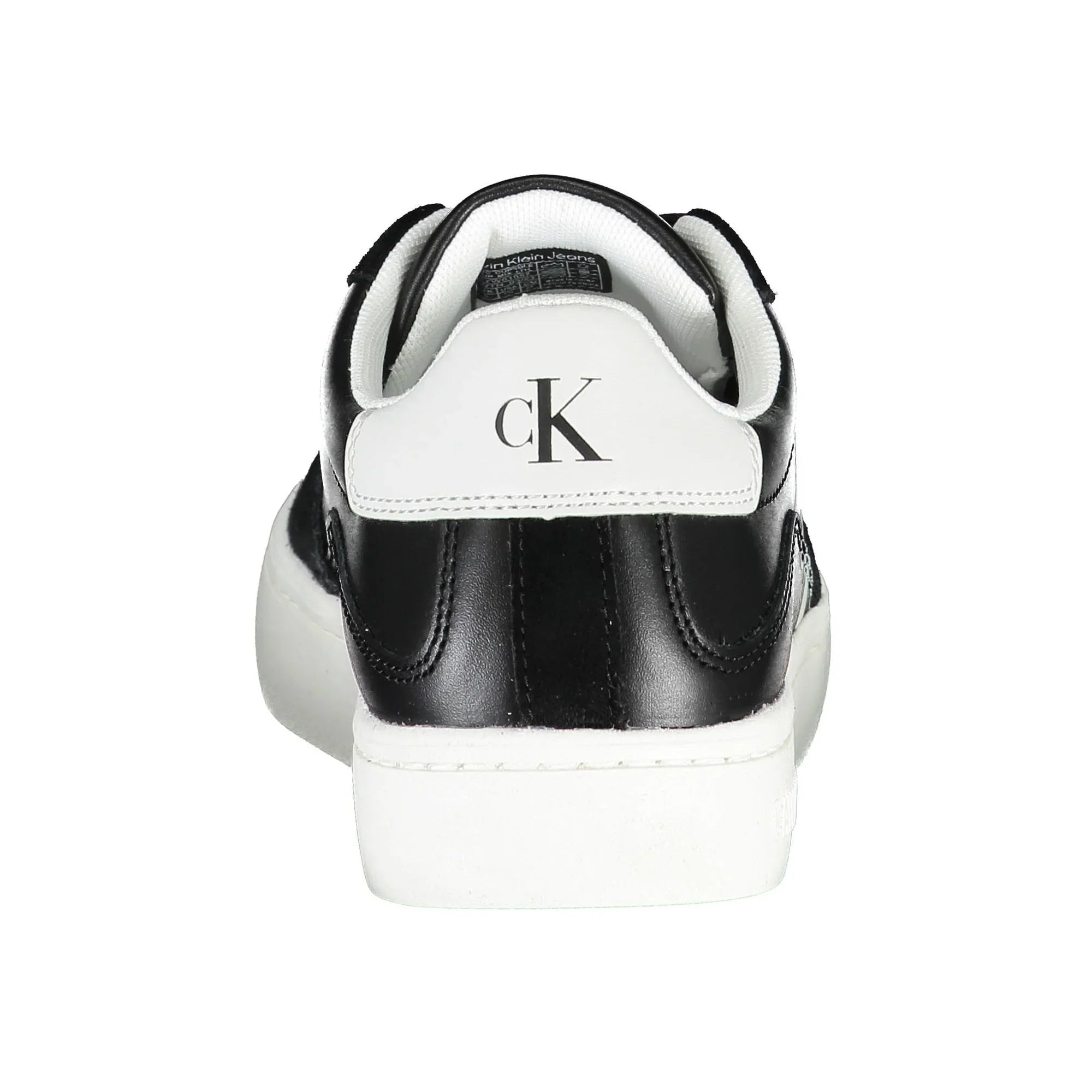 CALVIN KLEIN Women's Black Sneakers with Contrast Details